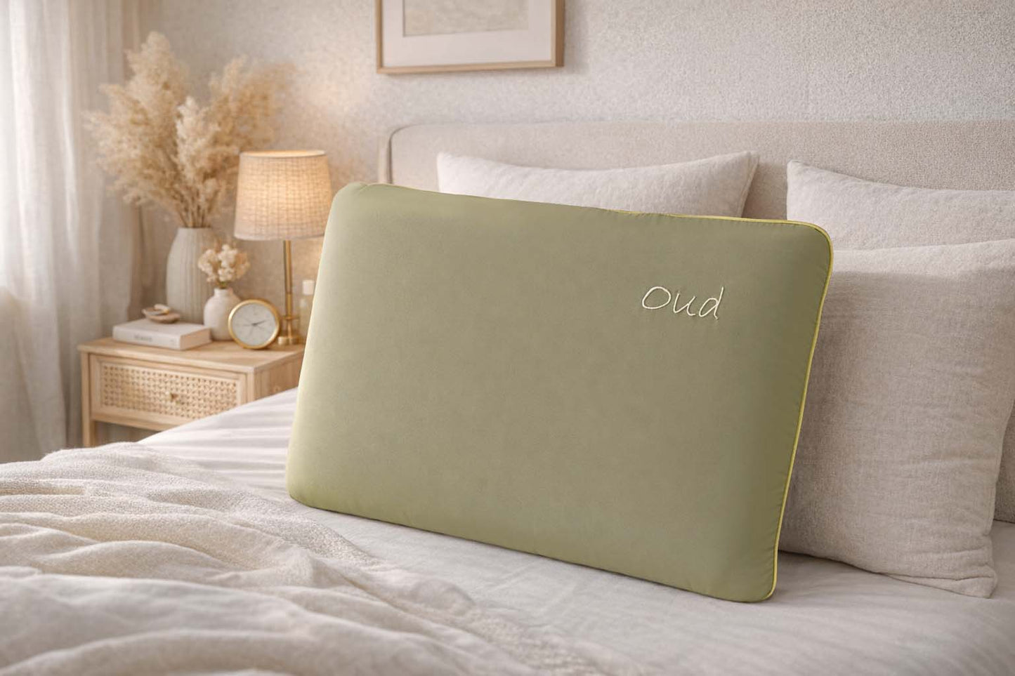 Luxury Oud Fragrance Memory Foam Pillow