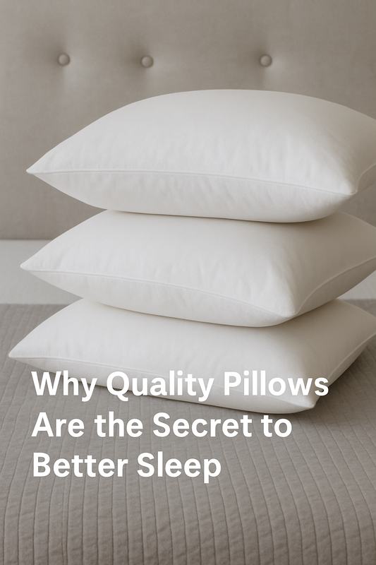 Why Quality Pillows Are the Secret to Better Sleep