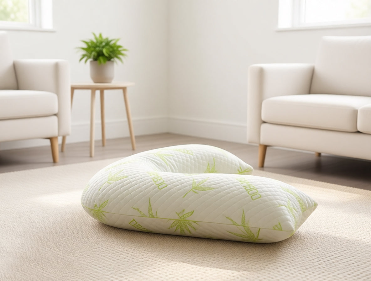 Bamboo V-Shaped Memory Foam Pillow | Pillow Pal