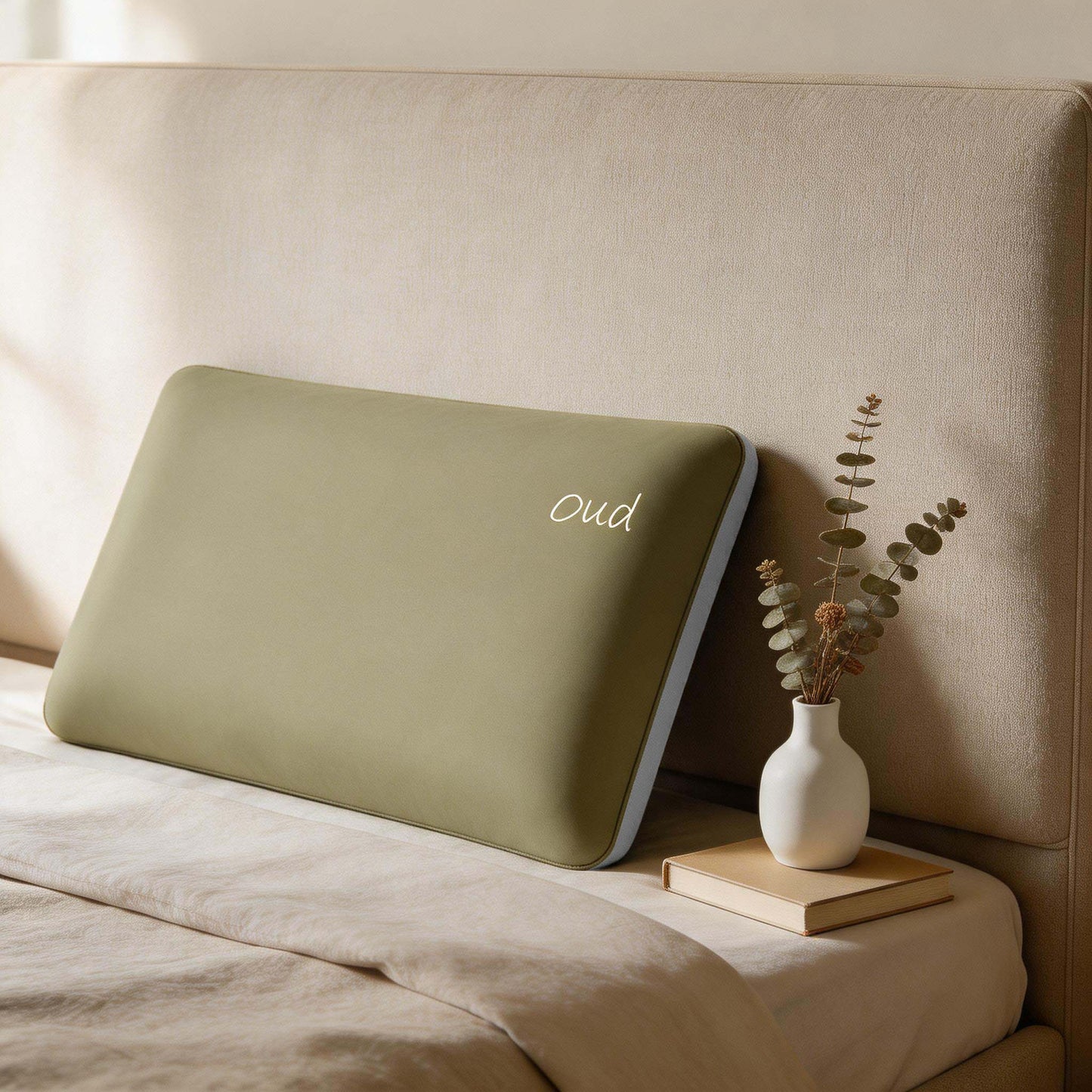 Luxury Oud Fragrance Memory Foam Pillow