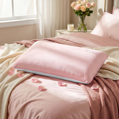 Rose Scented Memory Foam Pillow