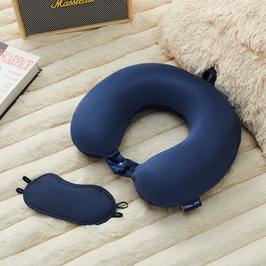 Navy Sleep Align Neck Pillow