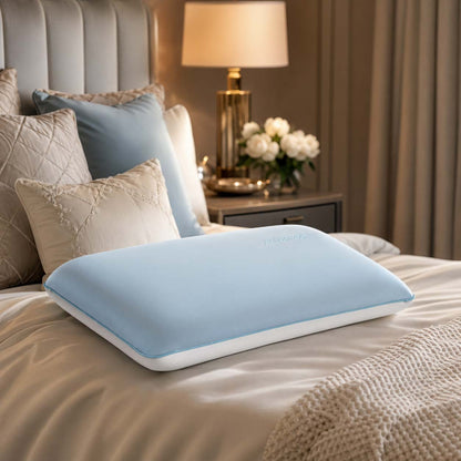 Jasmine Infused Memory Foam Pillow – Soft Support Sleeping Pillow