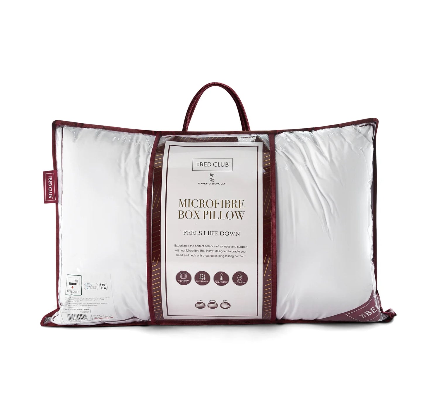 Savile Microfibre Box Pillow
