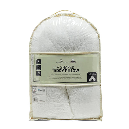 Teddy V-Shape Pillow | Pillow Pal