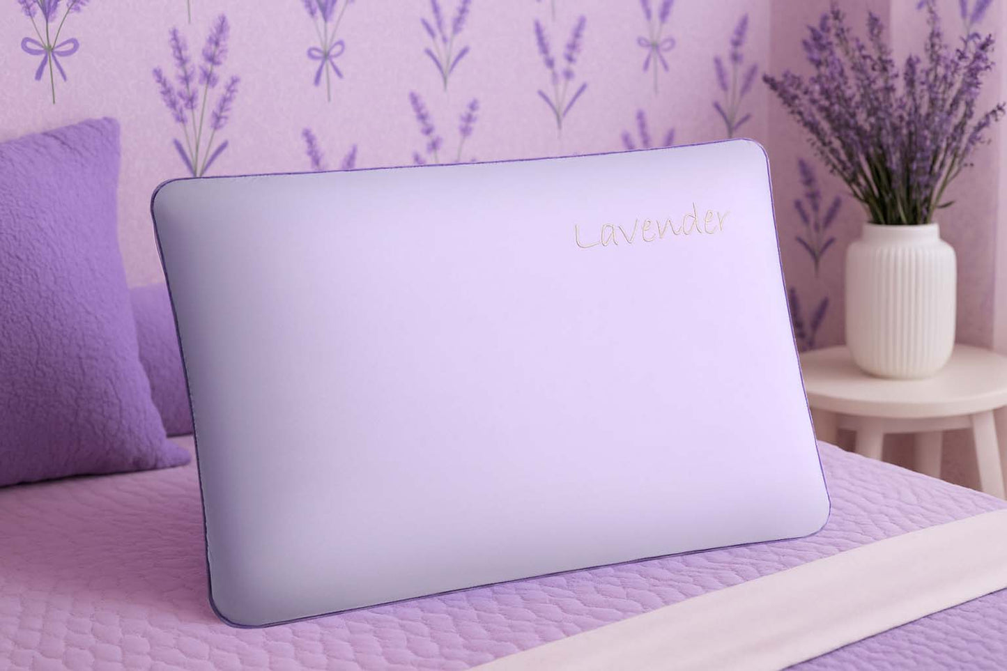 Lavender Scent Infused Memory Foam Pillow