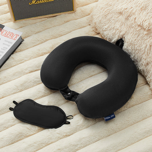 Black Sleep Align Neck Pillow