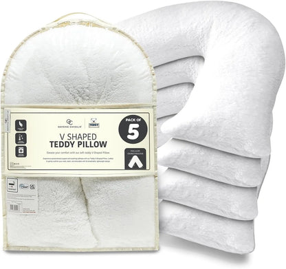 Teddy V-Shape Pillow | Pillow Pal