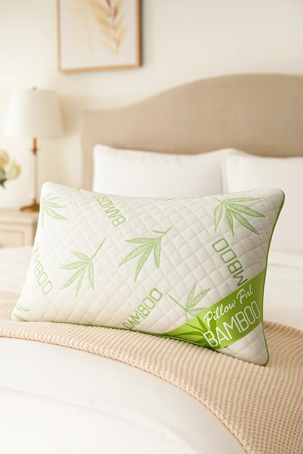 Luxury Bamboo Memory Foam Pillow
