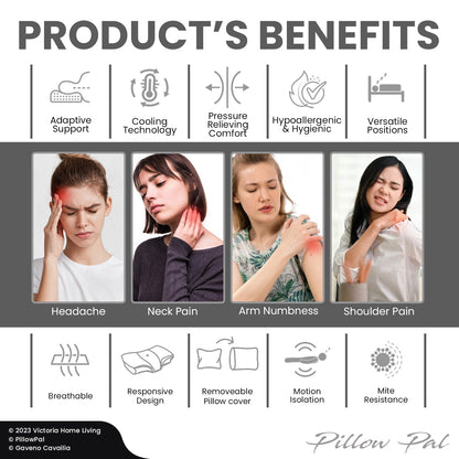Re-Active Plus Memory Foam Pillow