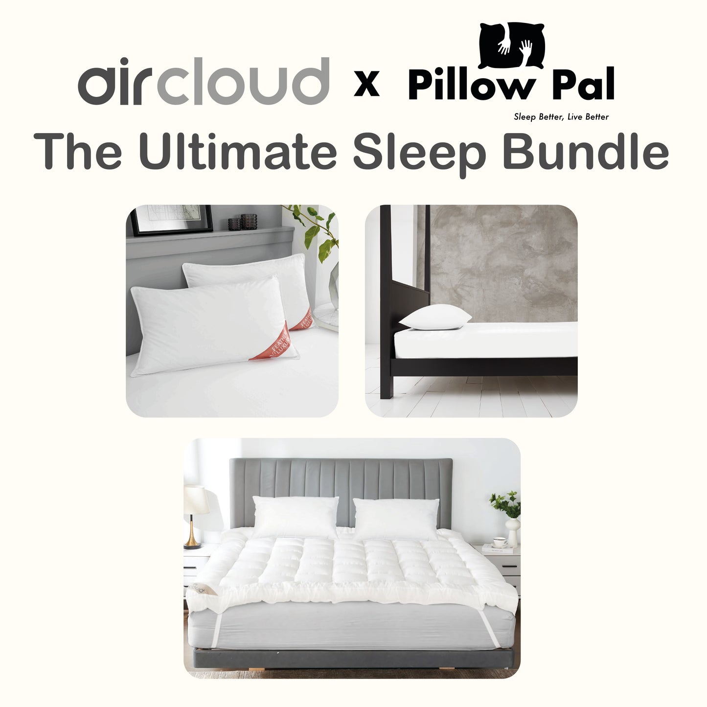 Pillow Pal X Aircloud – The Ultimate Sleep Bundle