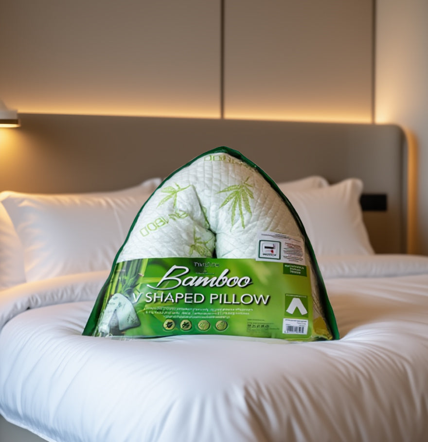 Bamboo V-Shaped Memory Foam Pillow | Pillow Pal