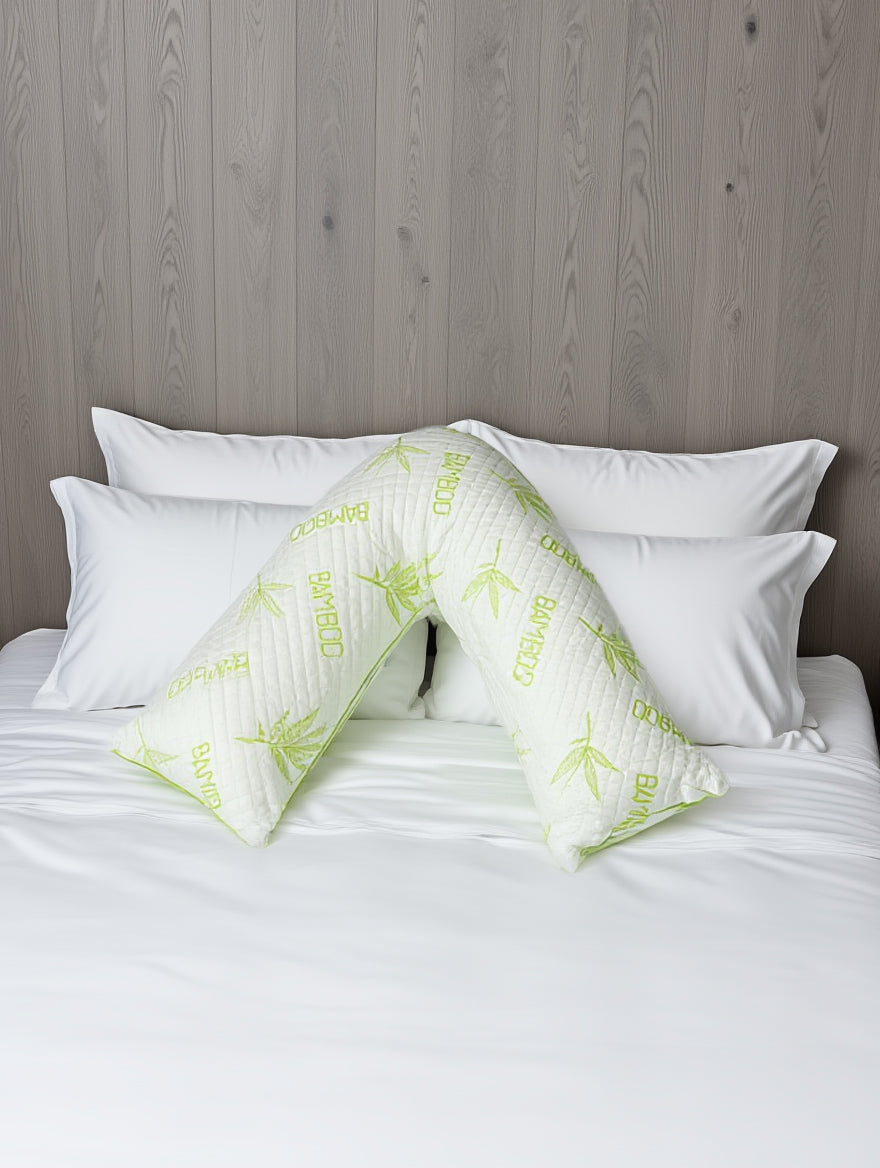 Bamboo V-Shaped Memory Foam Pillow | Pillow Pal