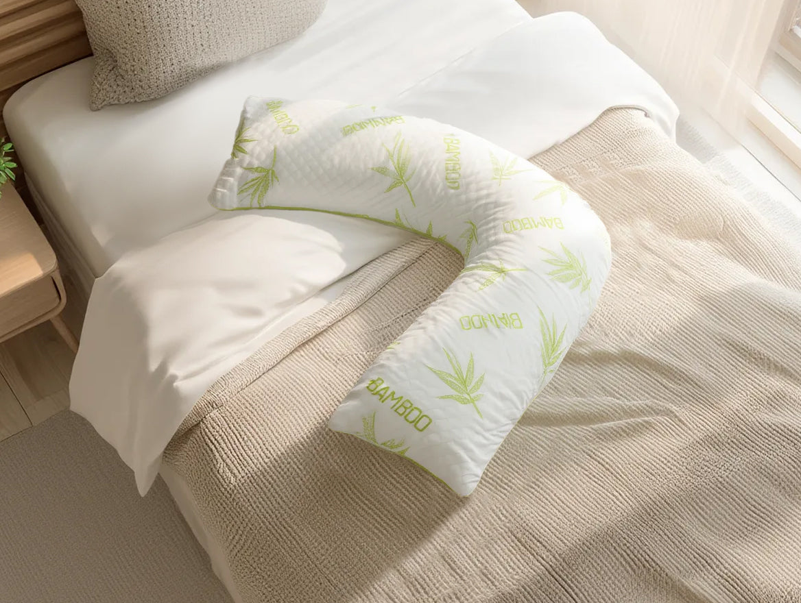 Bamboo V-Shaped Memory Foam Pillow | Pillow Pal
