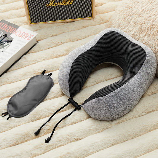 Black Ergo Rest Neck Pillow