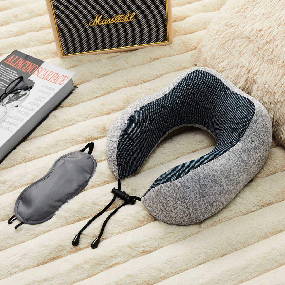 Navy Ergo Rest Neck Pillow