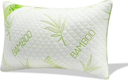 Luxury 2Pk Bamboo Memory Foam Pillow